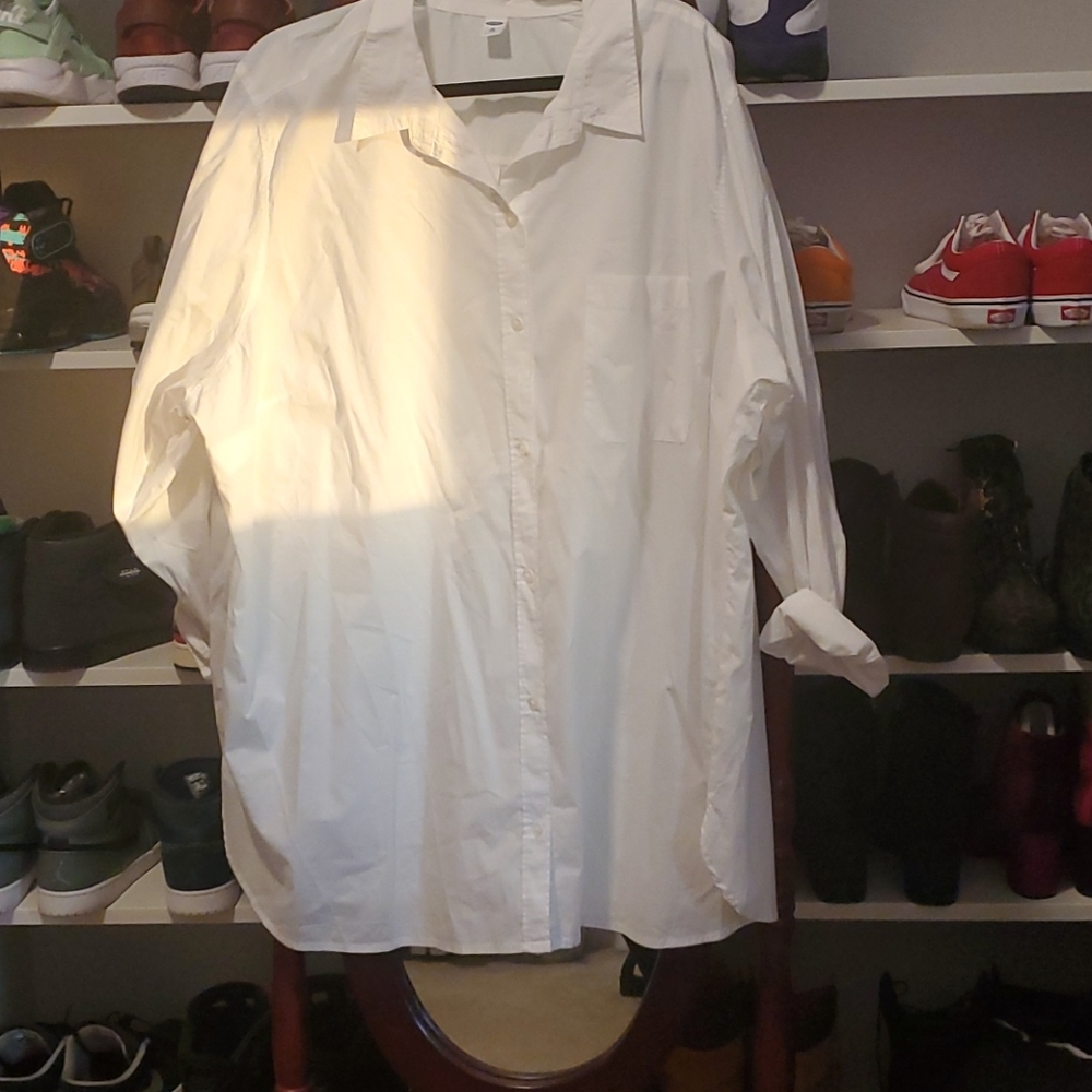 White button up